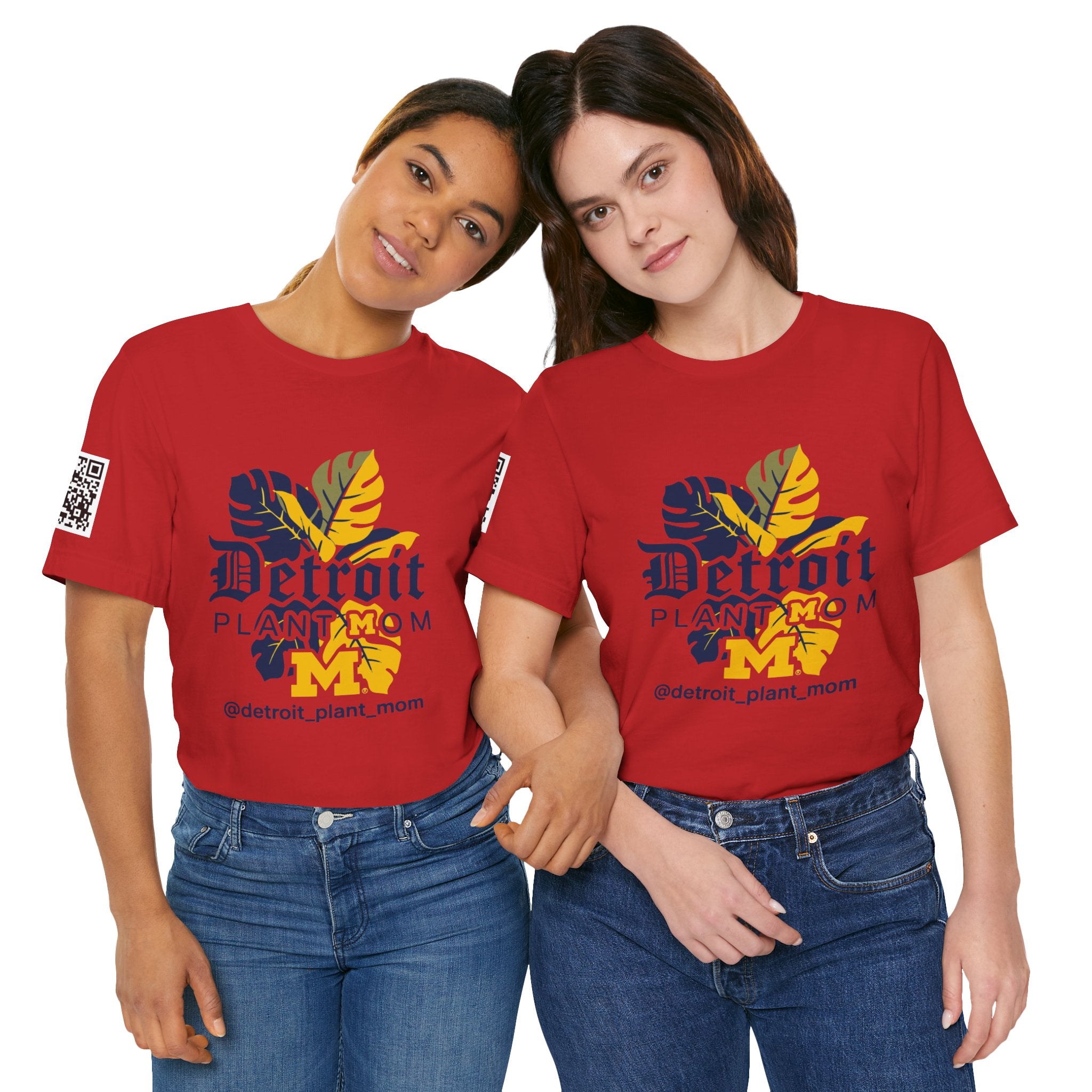 Detroit Plant Mom Premium Tee - Monstera Plant Mom Tee plant lover graphic tee by Detroit Plant Mom - product view 140