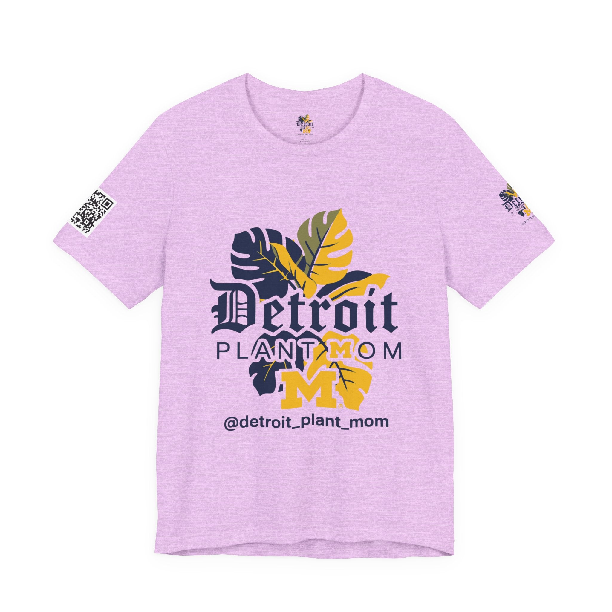 Detroit Plant Mom Premium Tee - Monstera Plant Mom Tee plant lover graphic tee by Detroit Plant Mom - product view 13
