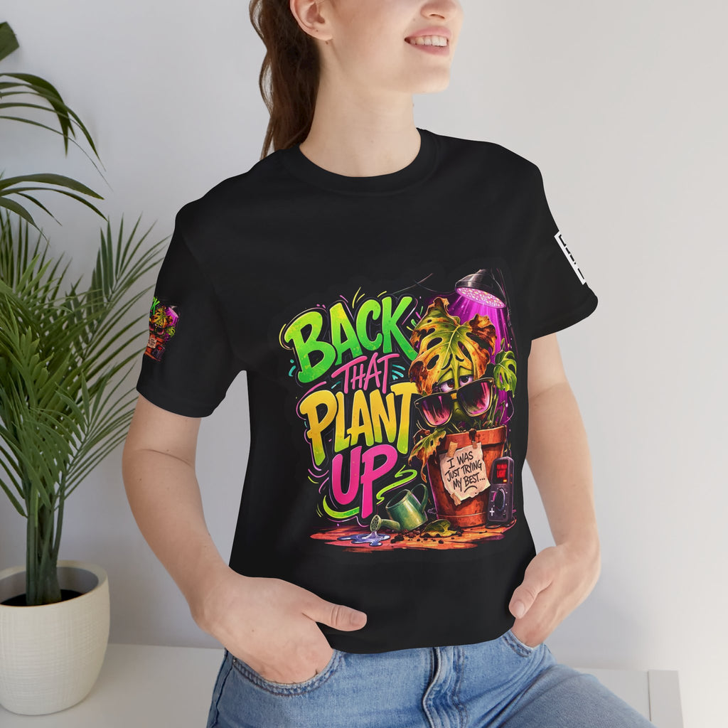 Back That Plant Up Premium Tee - LIMITED EDITION plant lover hat by Detroit Plant Mom - product view 20