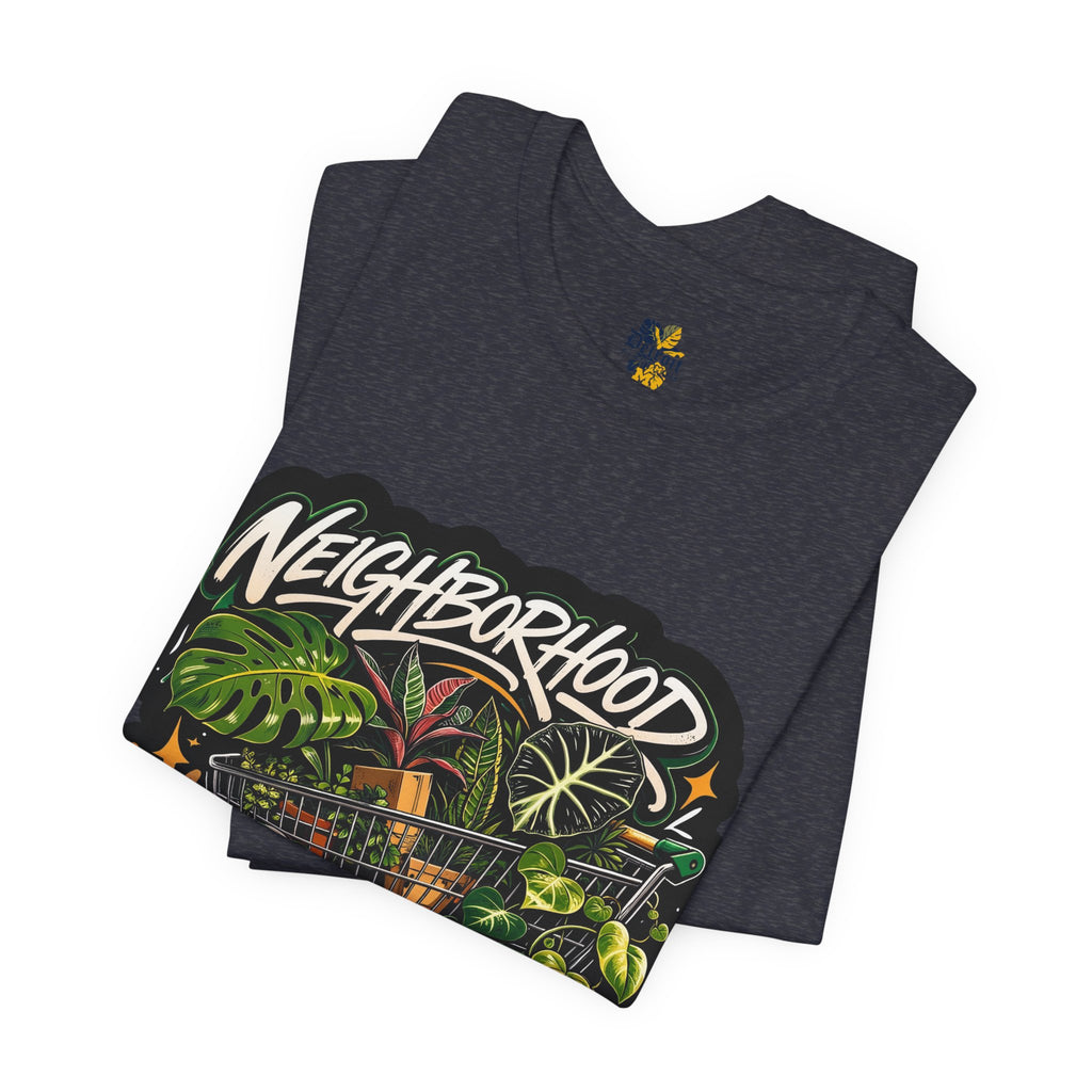 Neighborhood Plant Dealer - Graphic Botanical Streetwear Premium Tee plant lover graphic tee by Detroit Plant Mom