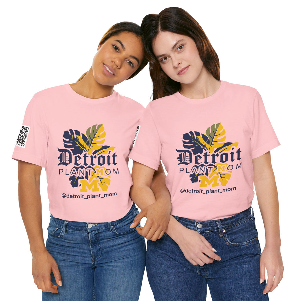Detroit Plant Mom Premium Tee - Monstera Plant Mom Tee plant lover graphic tee by Detroit Plant Mom - product view 132