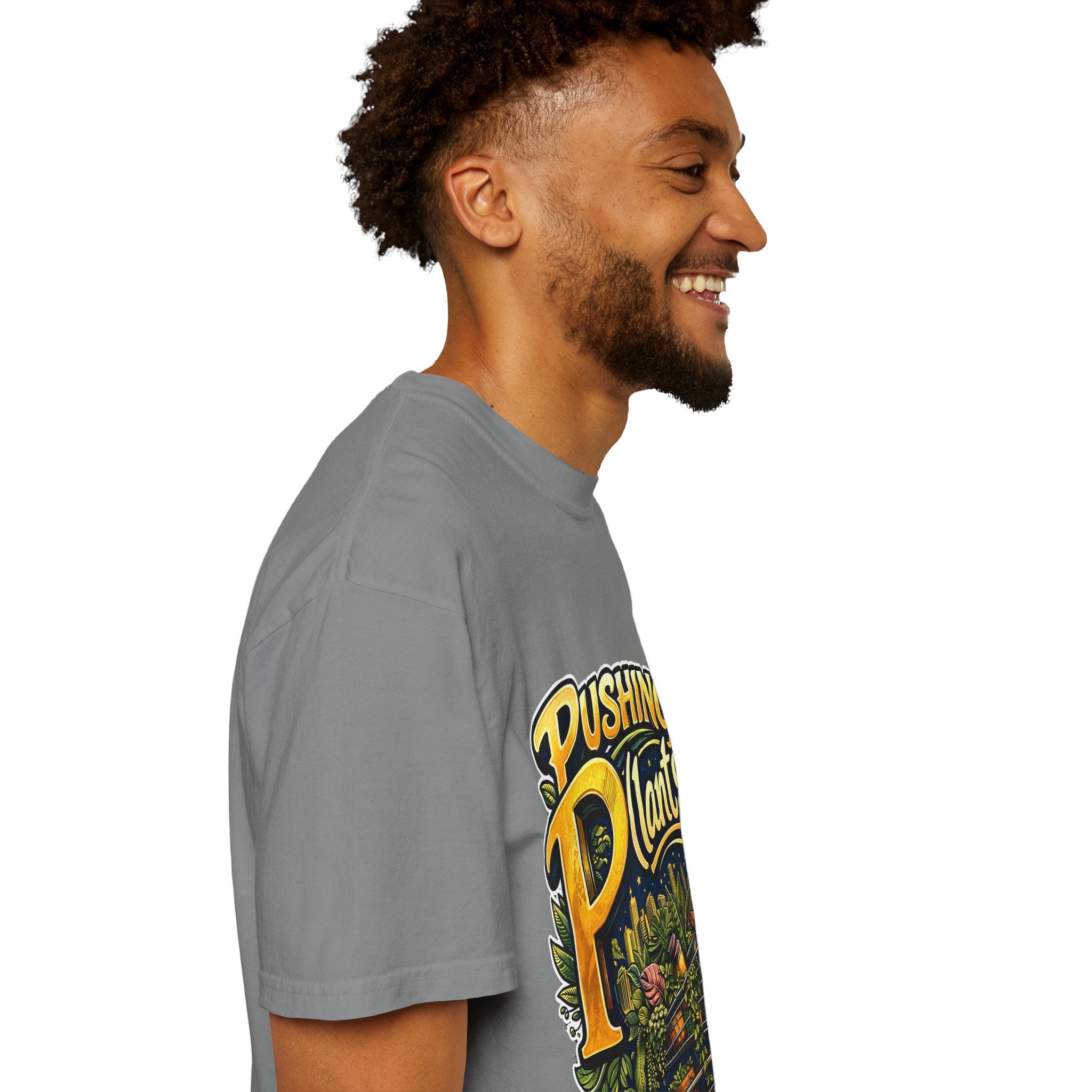 DPM: Pushing P(lants) T-Shirt - Melanated Man Graphic Tee