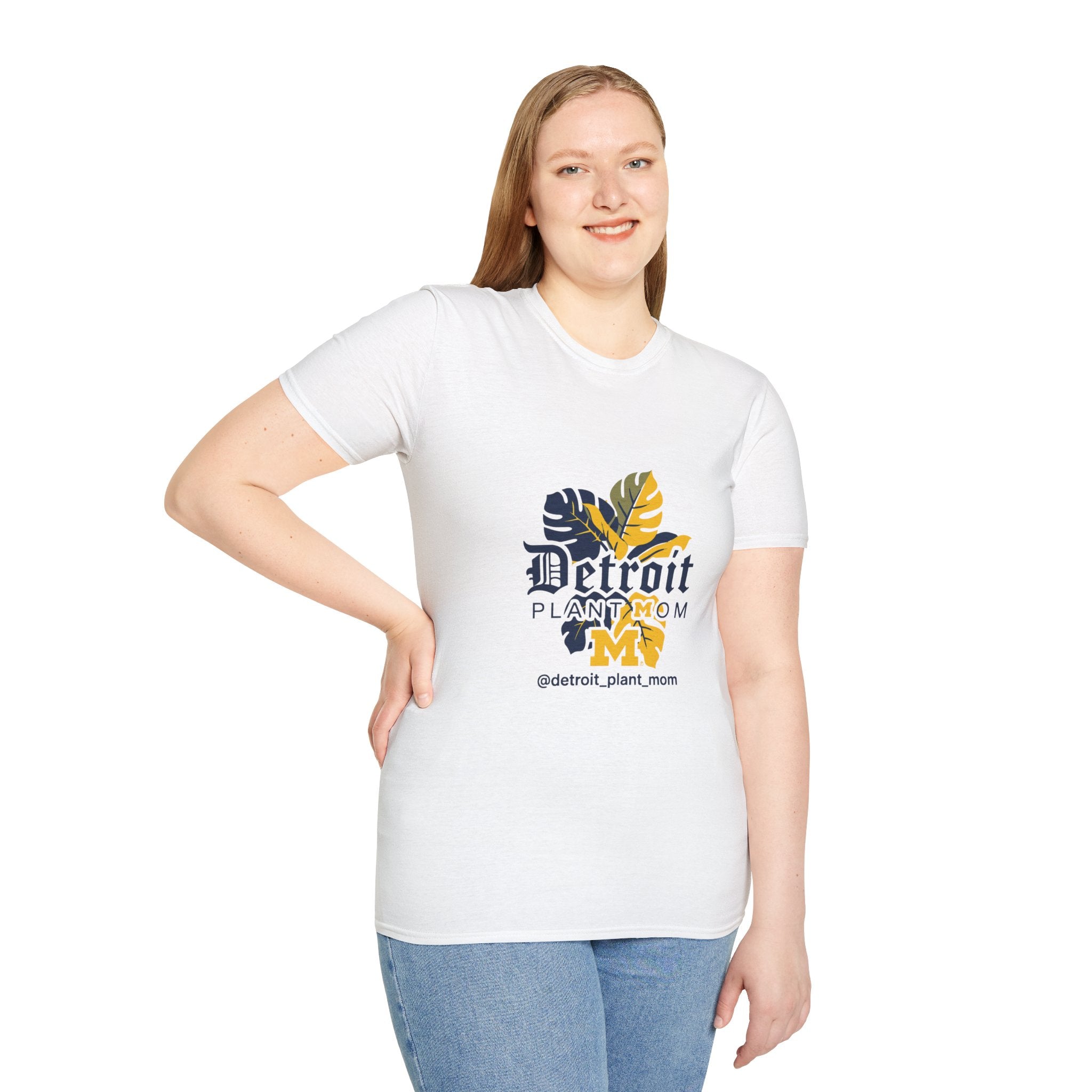 Detroit Plant Mom T-Shirt - Botanical City Pride Tee plant lover graphic tee by Detroit Plant Mom - product view 17