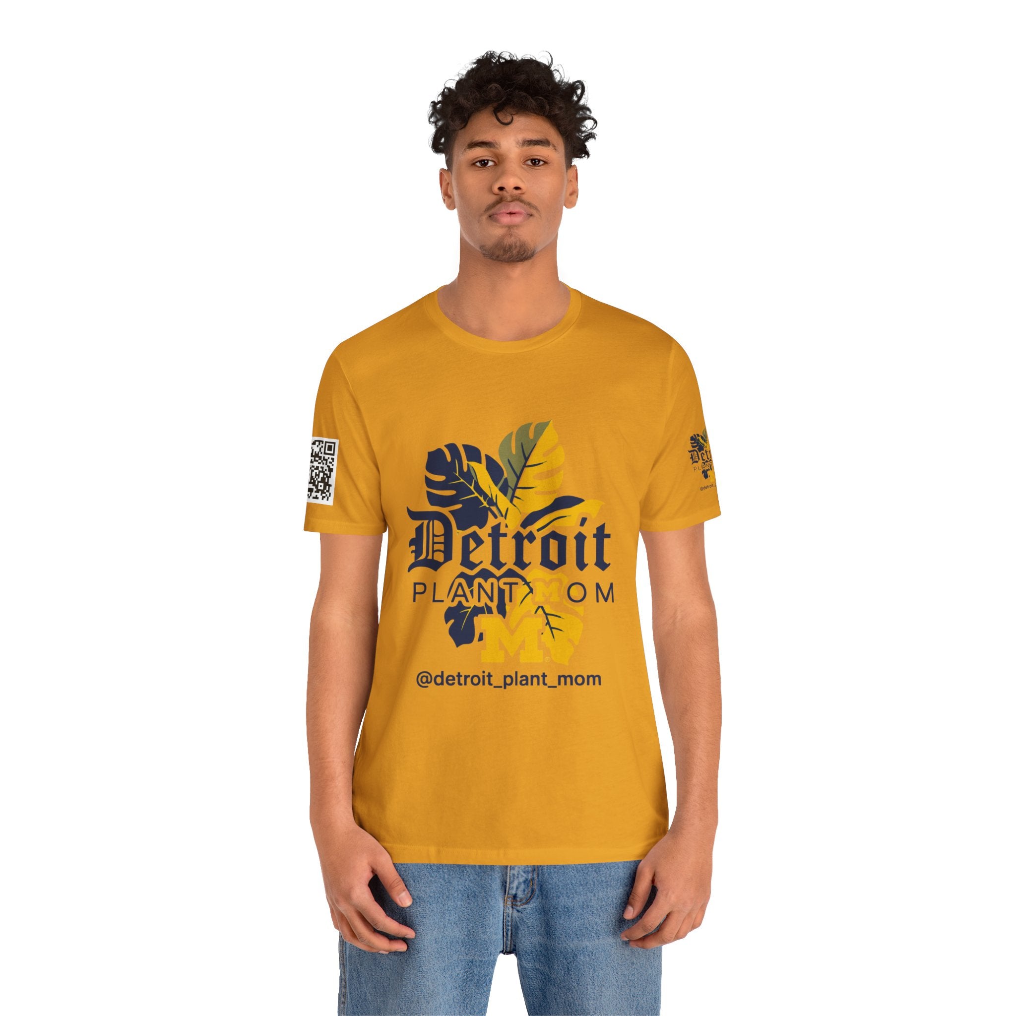 Detroit Plant Mom Premium Tee - Monstera Plant Mom Tee plant lover graphic tee by Detroit Plant Mom - product view 70