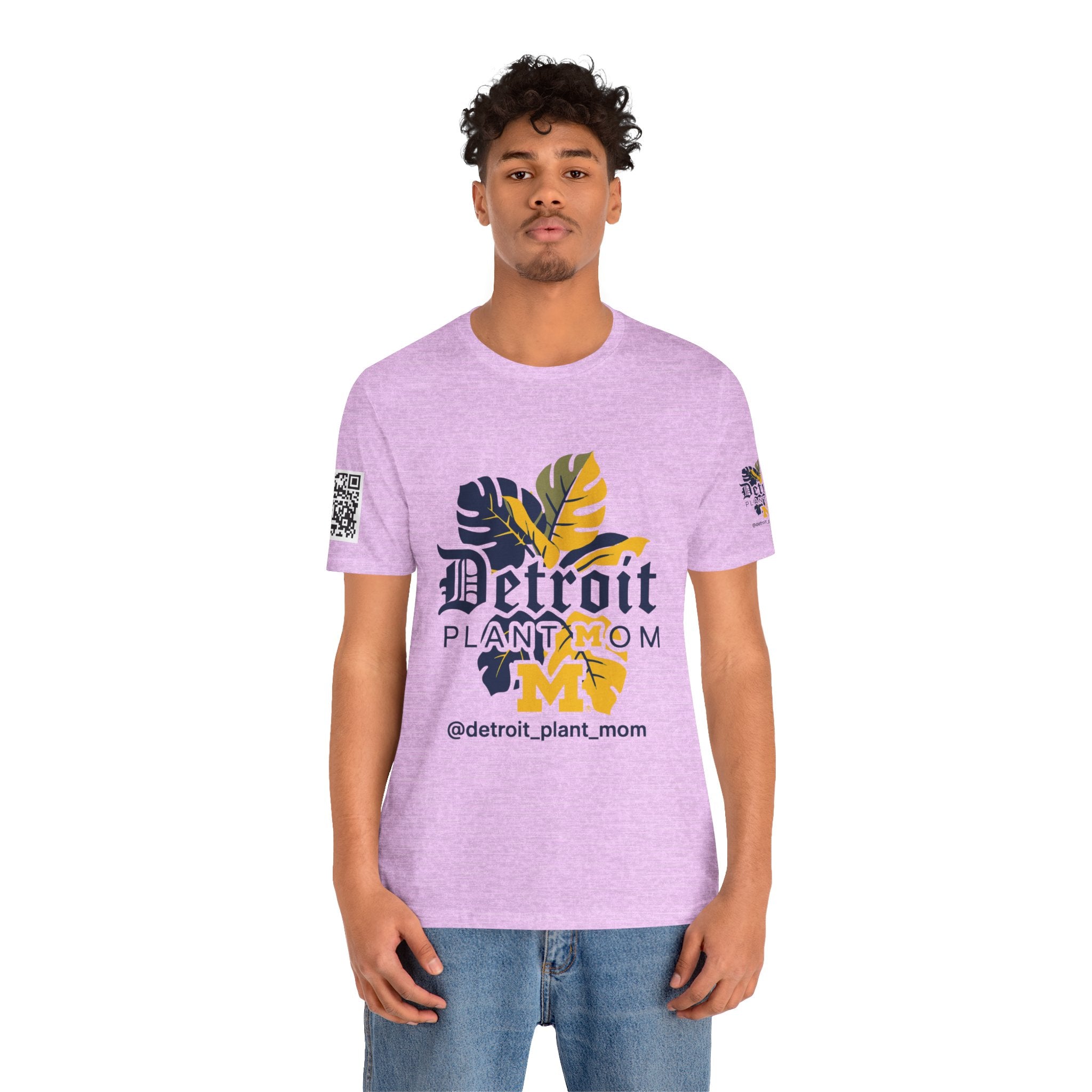 Detroit Plant Mom Premium Tee - Monstera Plant Mom Tee plant lover graphic tee by Detroit Plant Mom - product view 118