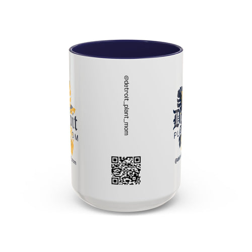 DPM: Accent Coffee Mug – 15oz Ceramic Plant Lover Gift