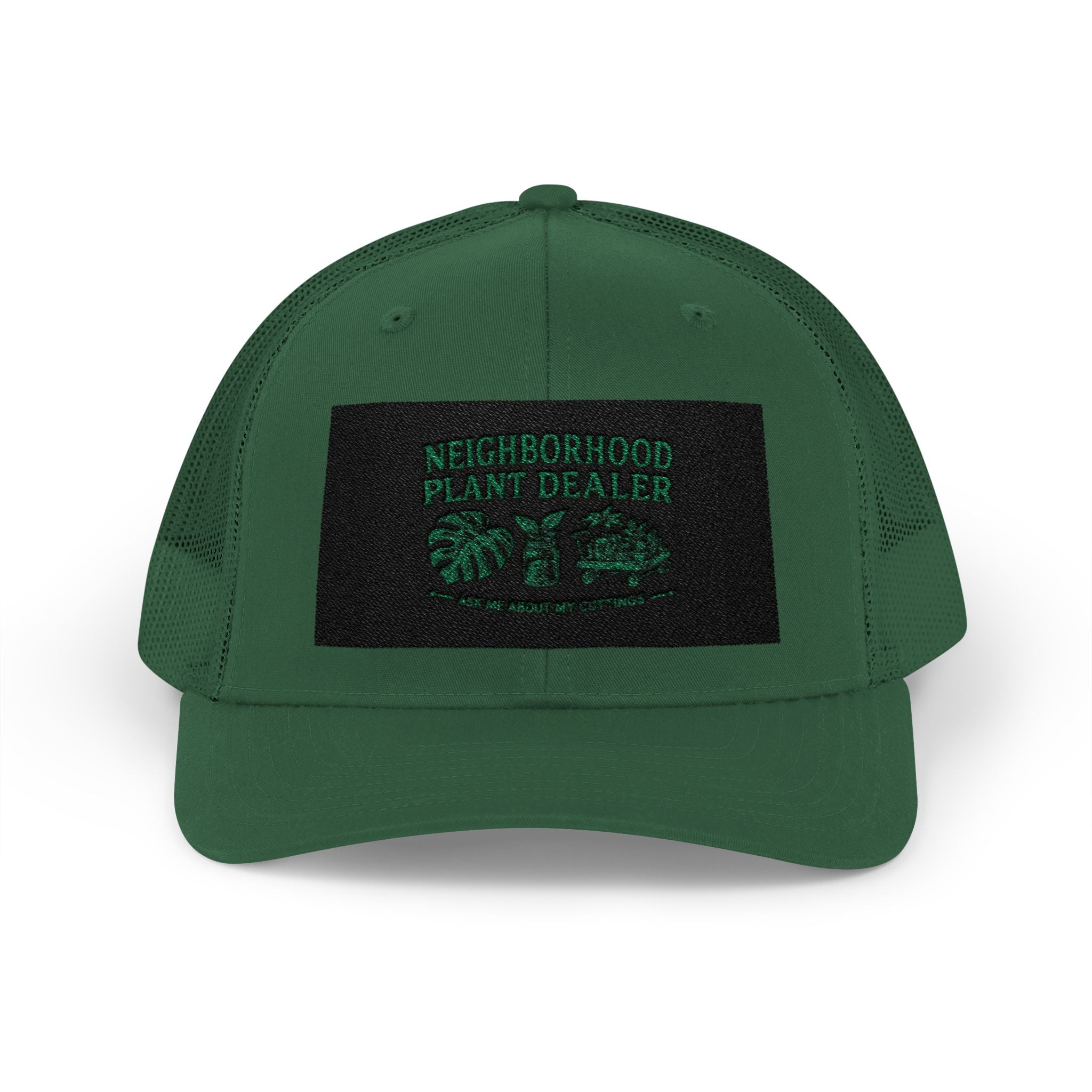 DPM: Neighborhood Plant Dealer Minimalistic Embroidered Snapback Hat