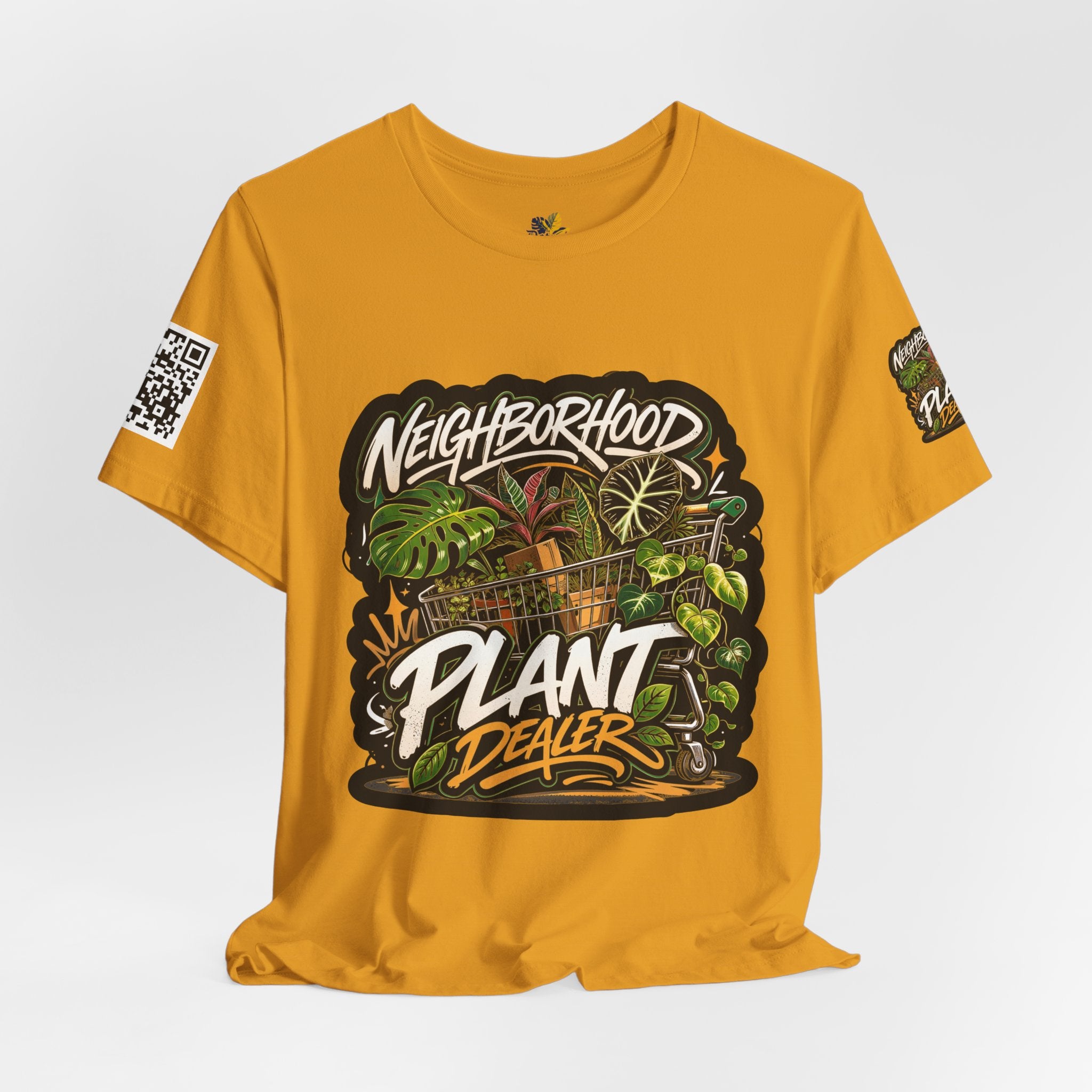 Neighborhood Plant Dealer - Graphic Botanical Streetwear Premium Tee plant lover graphic tee by Detroit Plant Mom