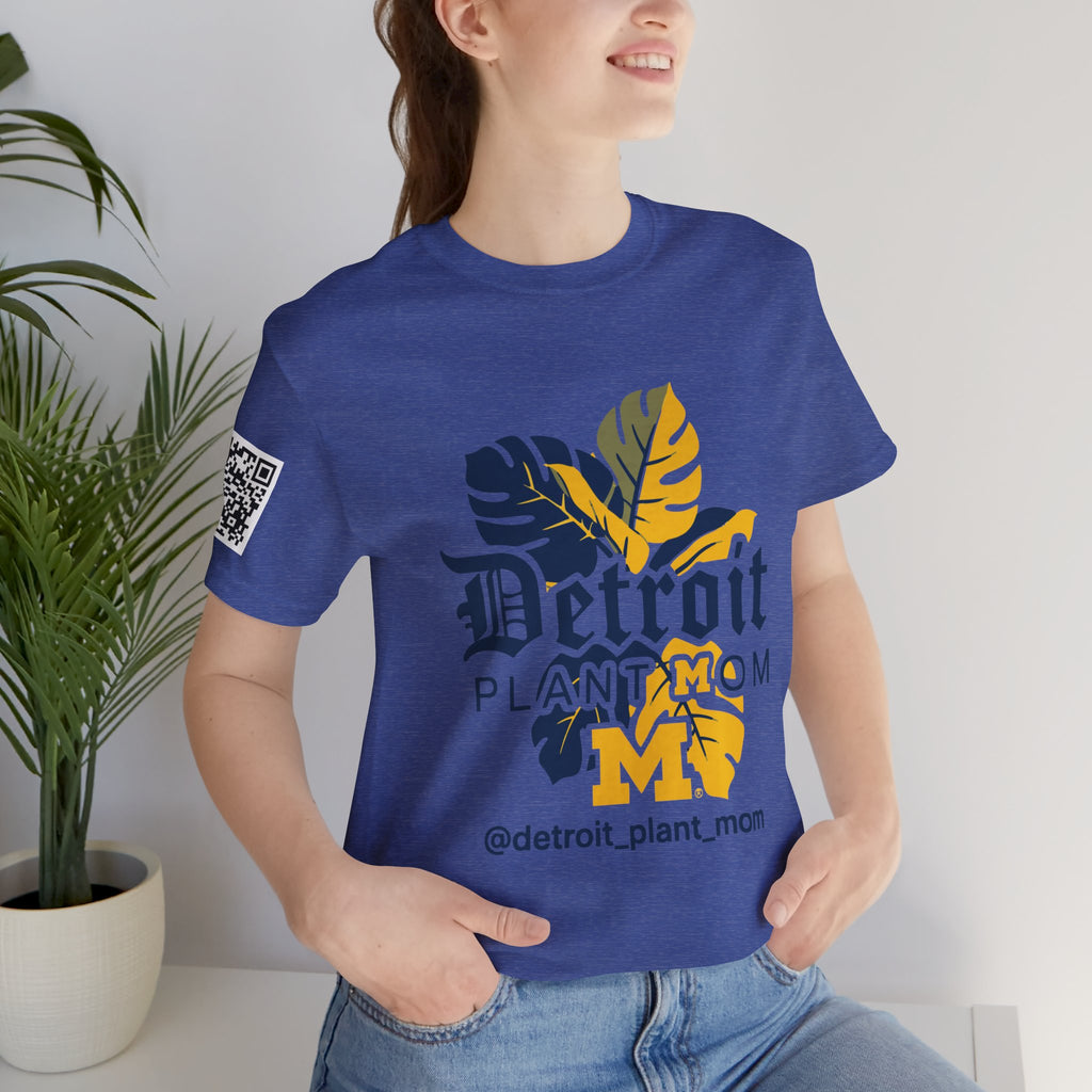 Detroit Plant Mom Premium Tee - Monstera Plant Mom Tee plant lover graphic tee by Detroit Plant Mom - product view 93