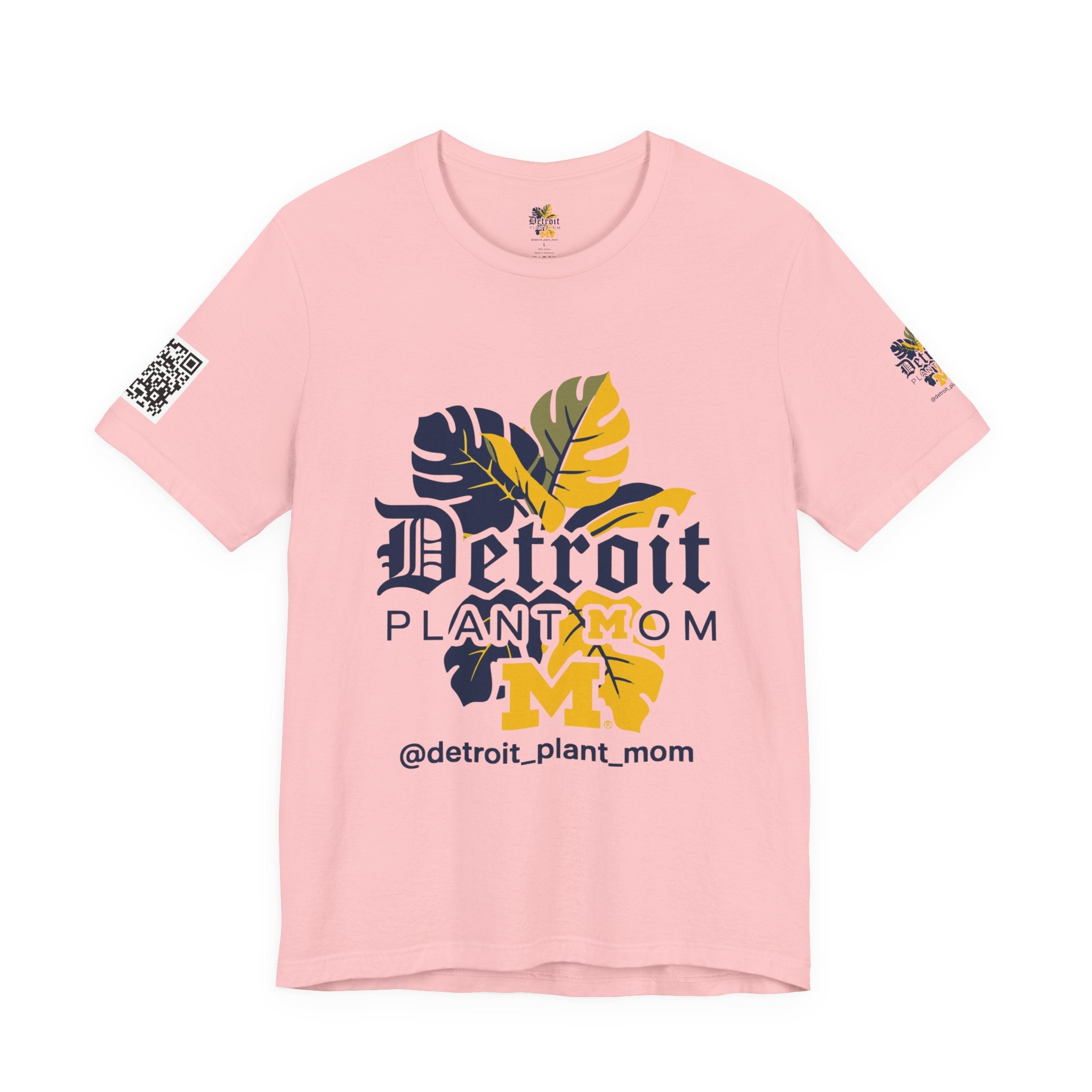 Detroit Plant Mom Premium Tee - Monstera Plant Mom Tee plant lover graphic tee by Detroit Plant Mom - product view 15