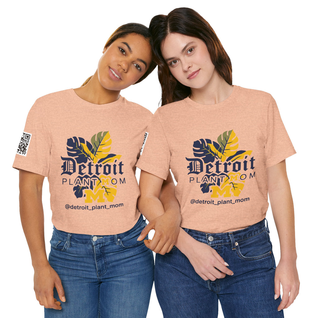 Detroit Plant Mom Premium Tee - Monstera Plant Mom Tee plant lover graphic tee by Detroit Plant Mom - product view 60