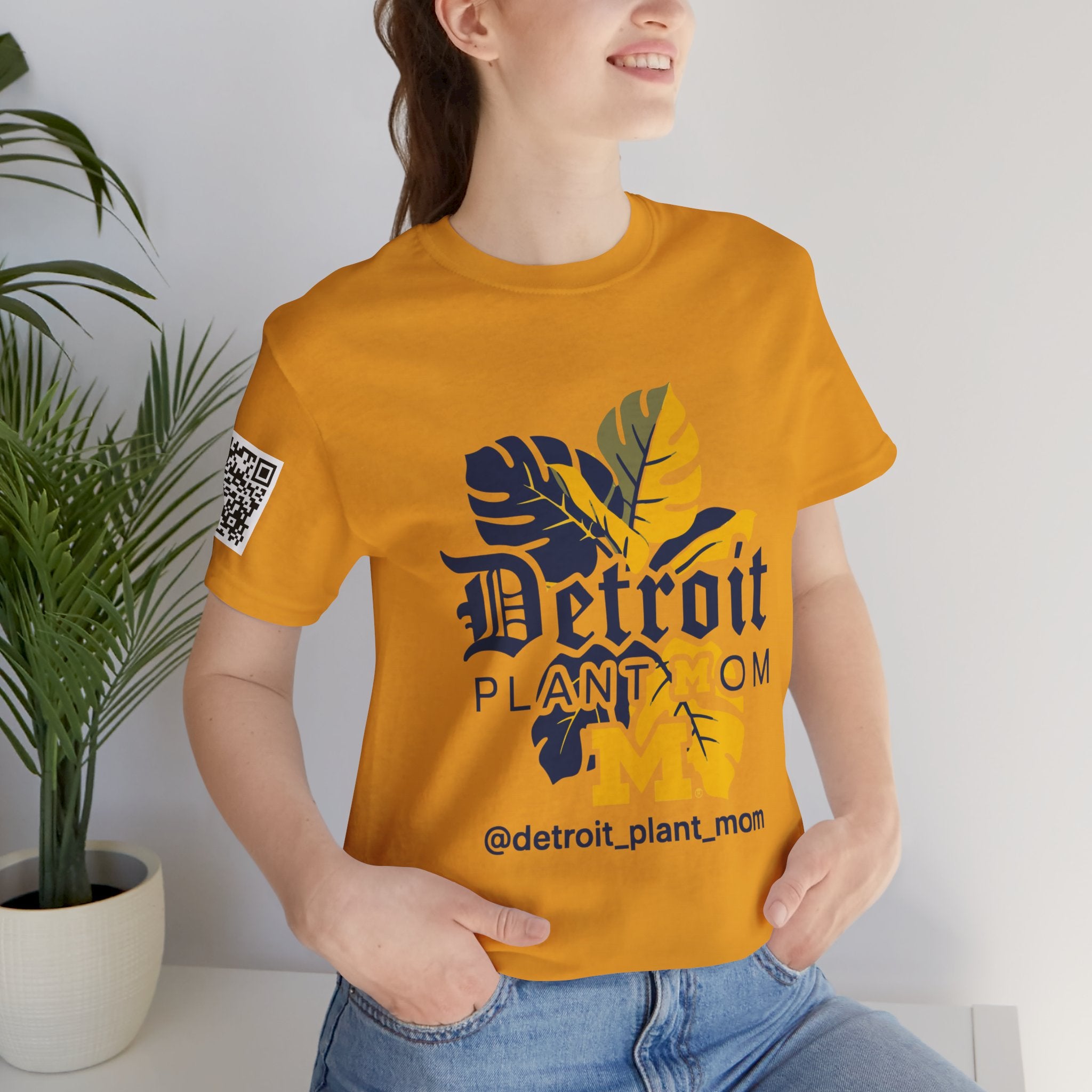 Detroit Plant Mom Premium Tee —  Monstera Plant Mom Tee