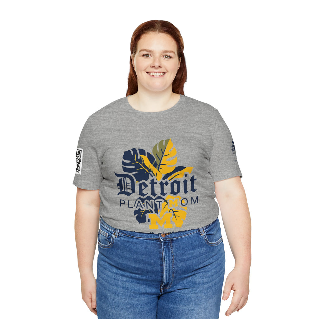 Detroit Plant Mom Premium Tee - Monstera Plant Mom Tee plant lover graphic tee by Detroit Plant Mom - product view 88