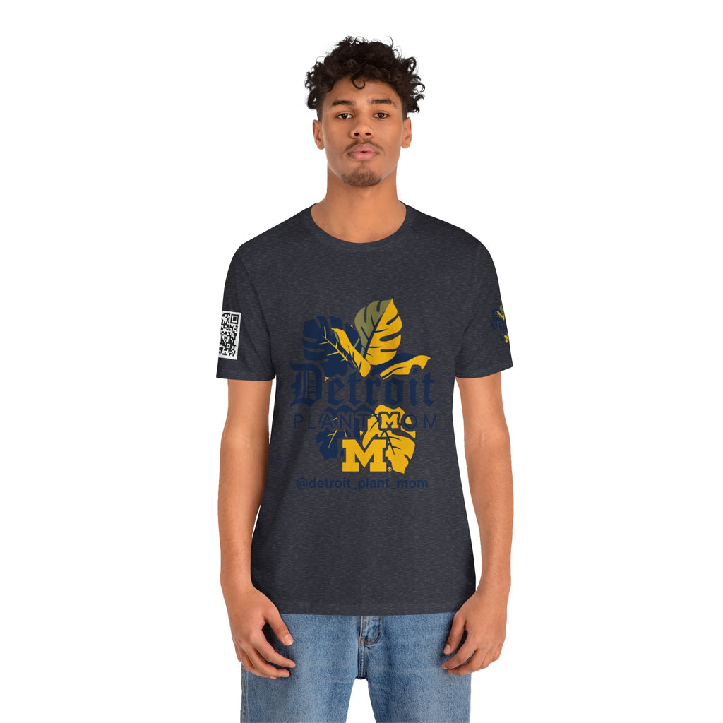 Detroit Plant Mom Premium Tee - Monstera Plant Mom Tee plant lover graphic tee by Detroit Plant Mom - product view 110