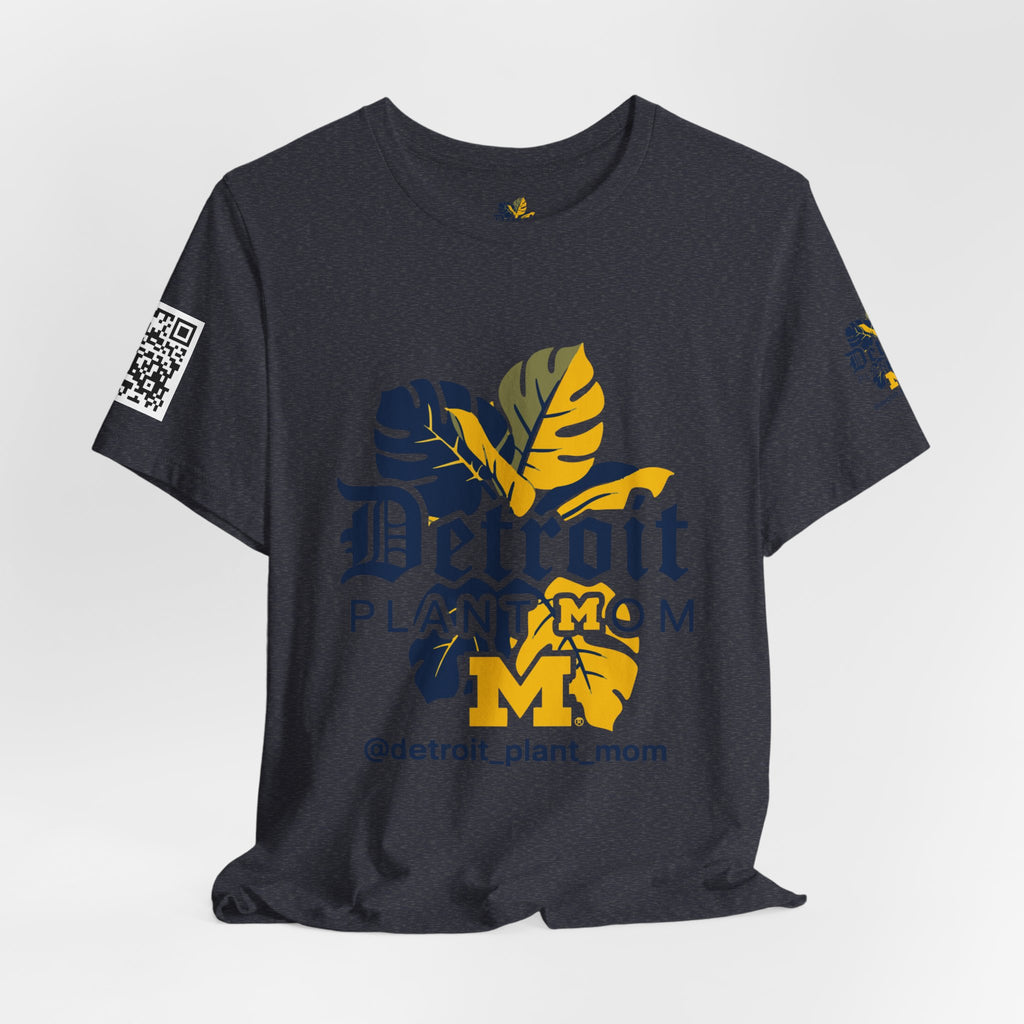 Detroit Plant Mom Premium Tee - Monstera Plant Mom Tee plant lover graphic tee by Detroit Plant Mom - product view 107