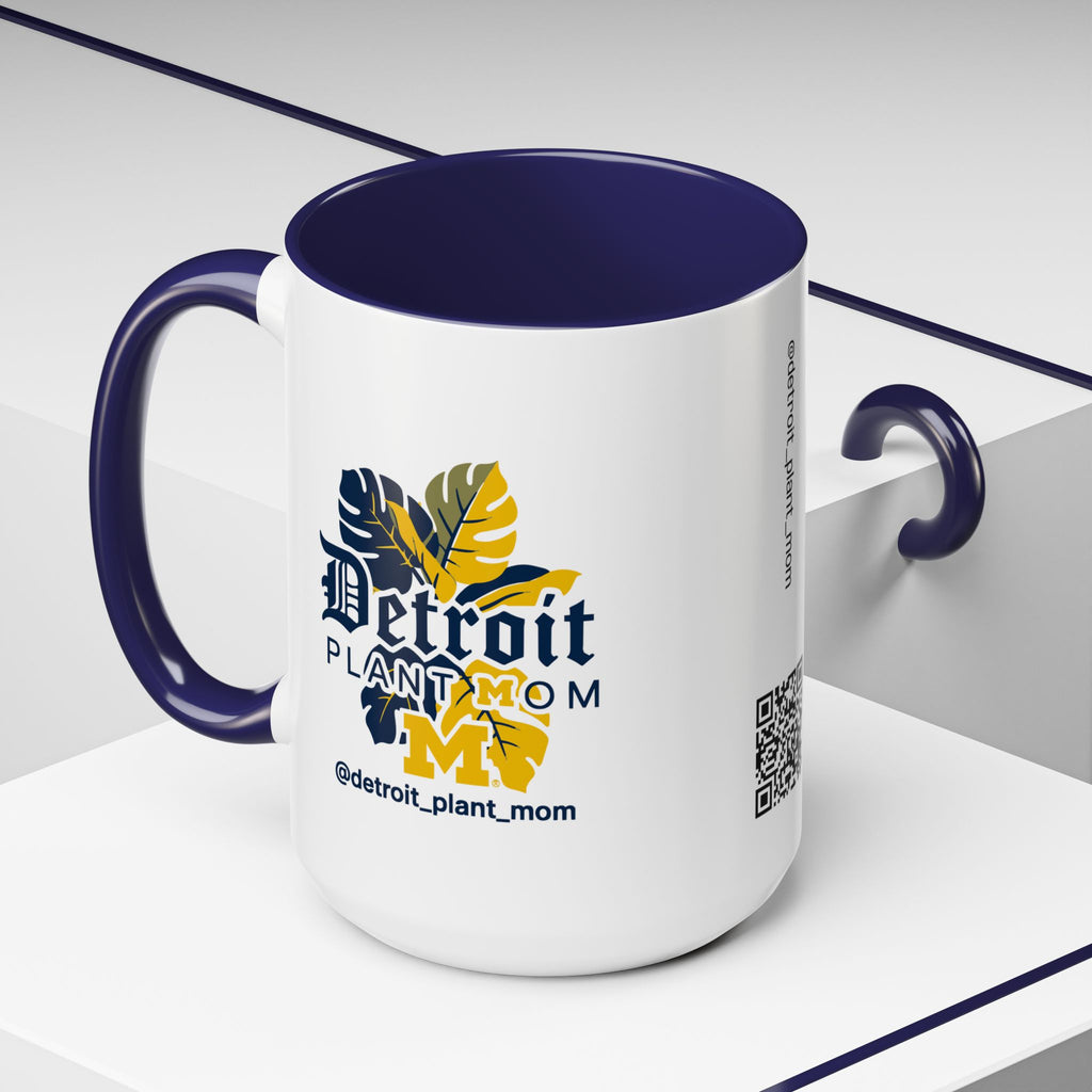 Accent Coffee Mug - 15oz Ceramic Plant Lover Gift plant lover mug by Detroit Plant Mom - product view 10