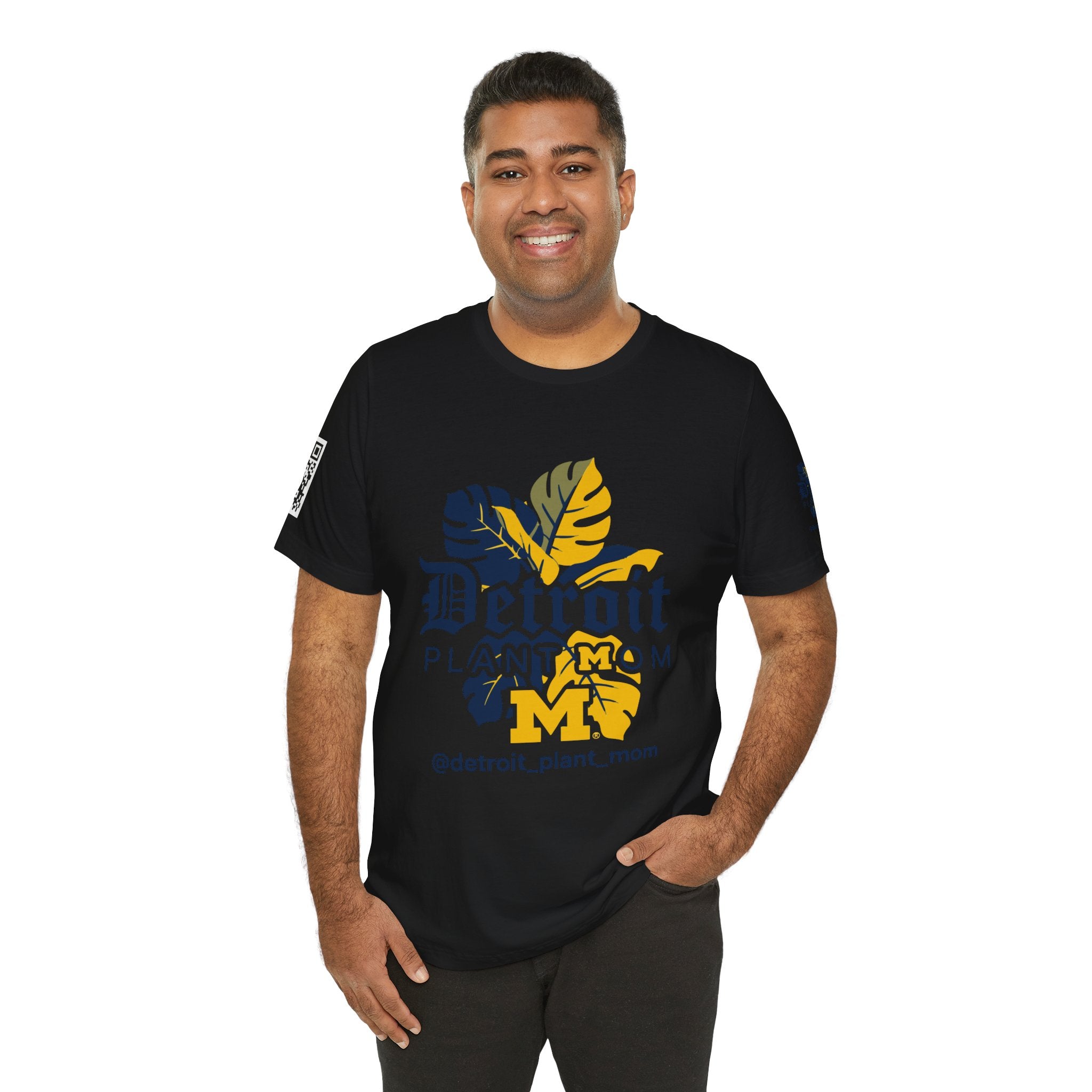 Detroit Plant Mom Premium Tee - Monstera Plant Mom Tee plant lover graphic tee by Detroit Plant Mom - product view 55
