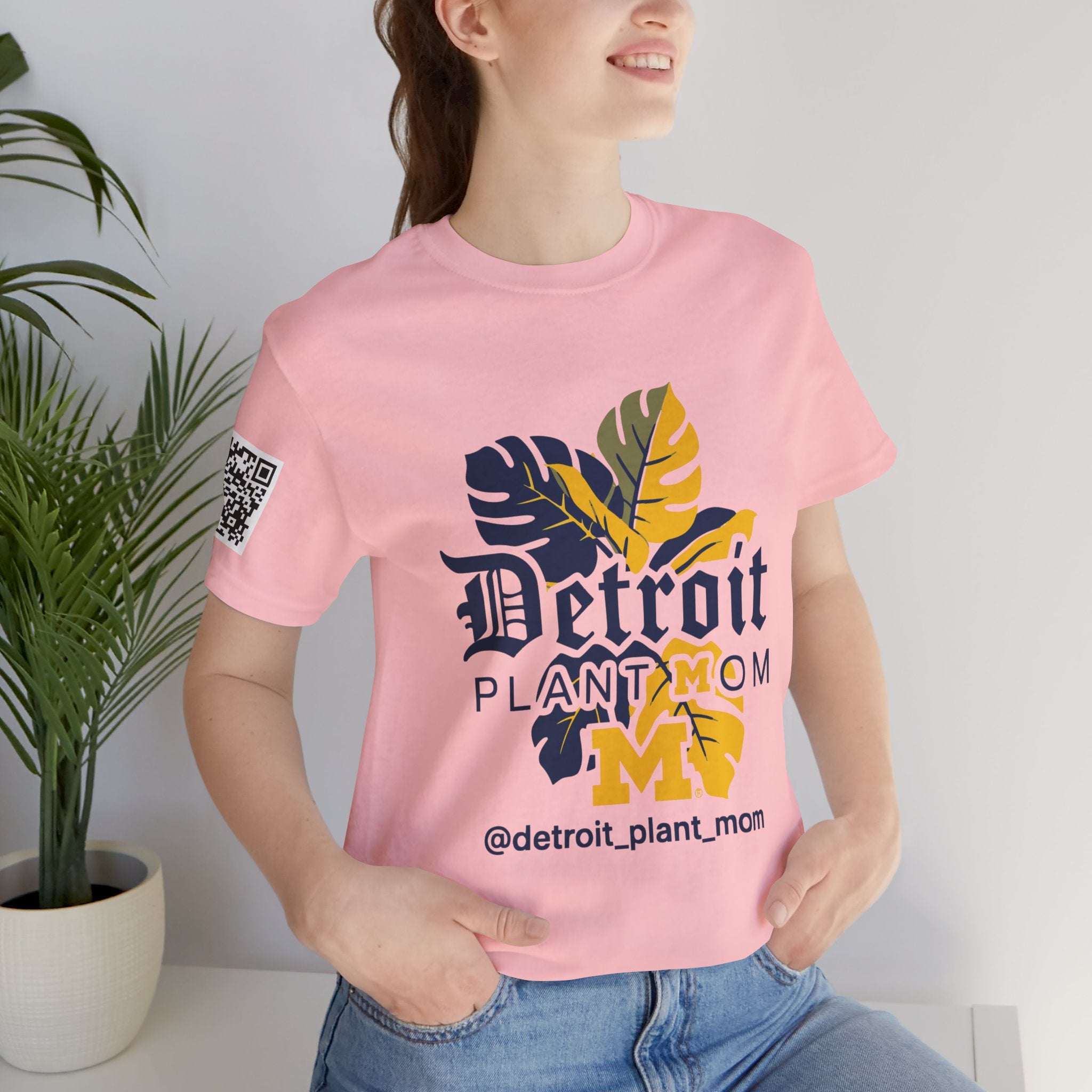Detroit Plant Mom Premium Tee —  Monstera Plant Mom Tee