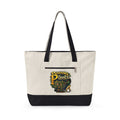 DPM: Pushing P(lants) Melanated Woman - Eco-Friendly Zippered Garden Tote