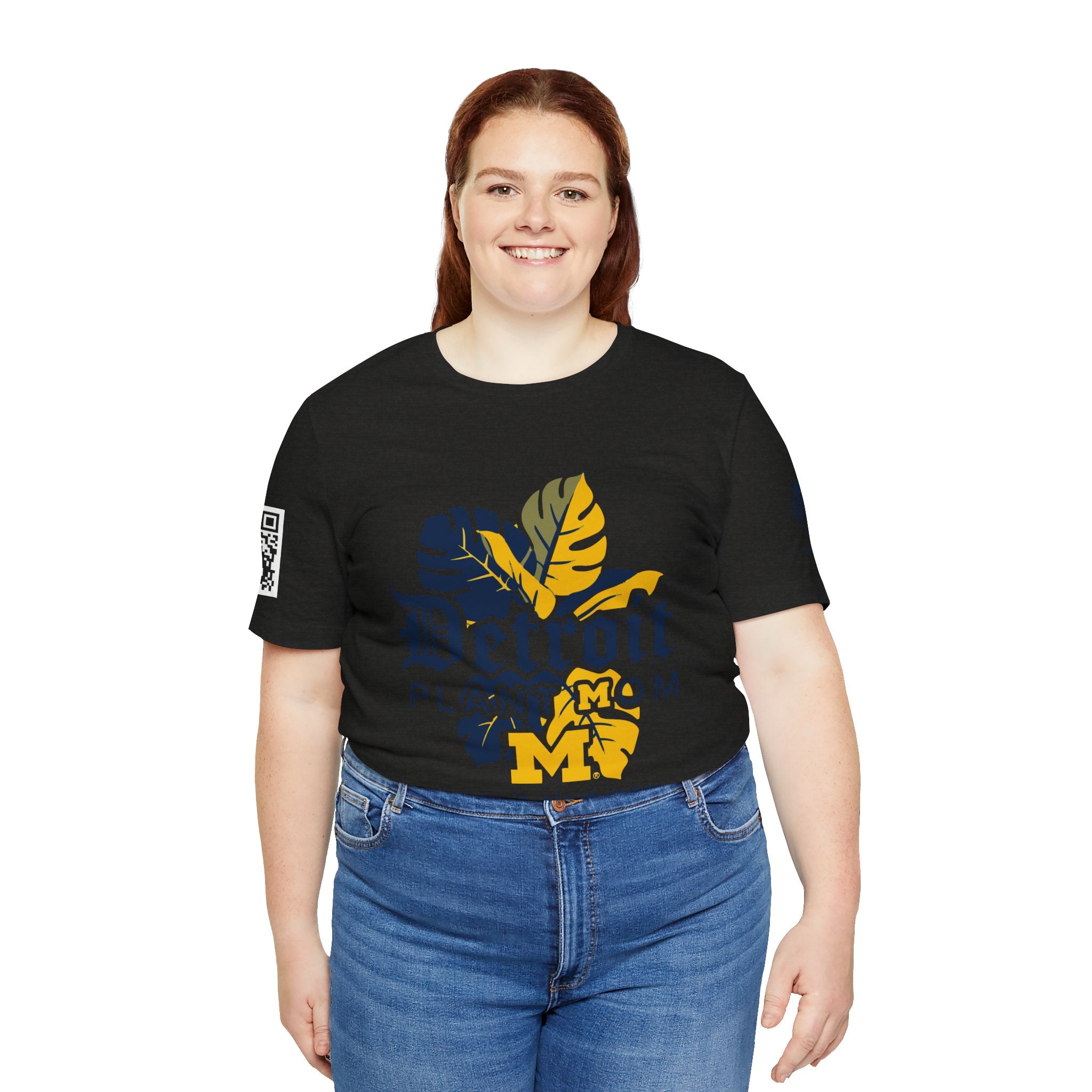 Detroit Plant Mom Premium Tee - Monstera Plant Mom Tee plant lover graphic tee by Detroit Plant Mom - product view 80