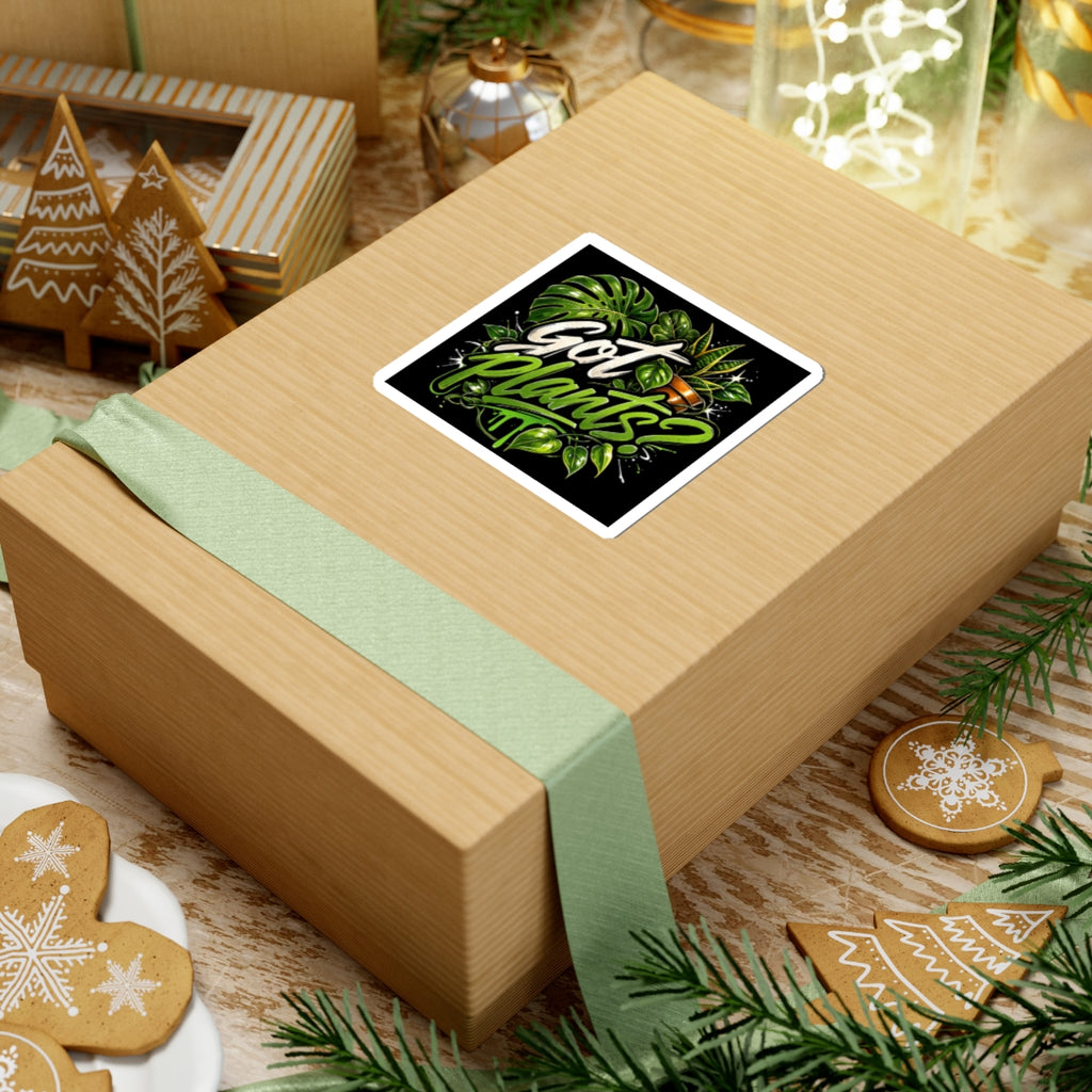 Got Plants? - Kiss-Cut Vinyl Sticker vinyl sticker by Detroit Plant Mom - product view 5