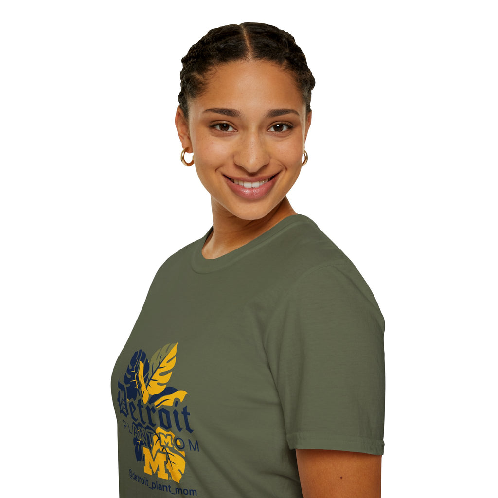 Detroit Plant Mom T-Shirt - Botanical City Pride Tee plant lover graphic tee by Detroit Plant Mom - product view 30