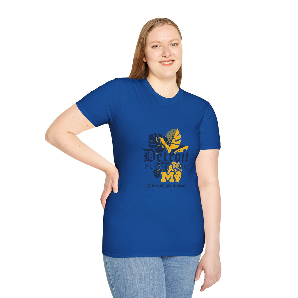 Detroit Plant Mom T-Shirt - Botanical City Pride Tee plant lover graphic tee by Detroit Plant Mom - product view 44