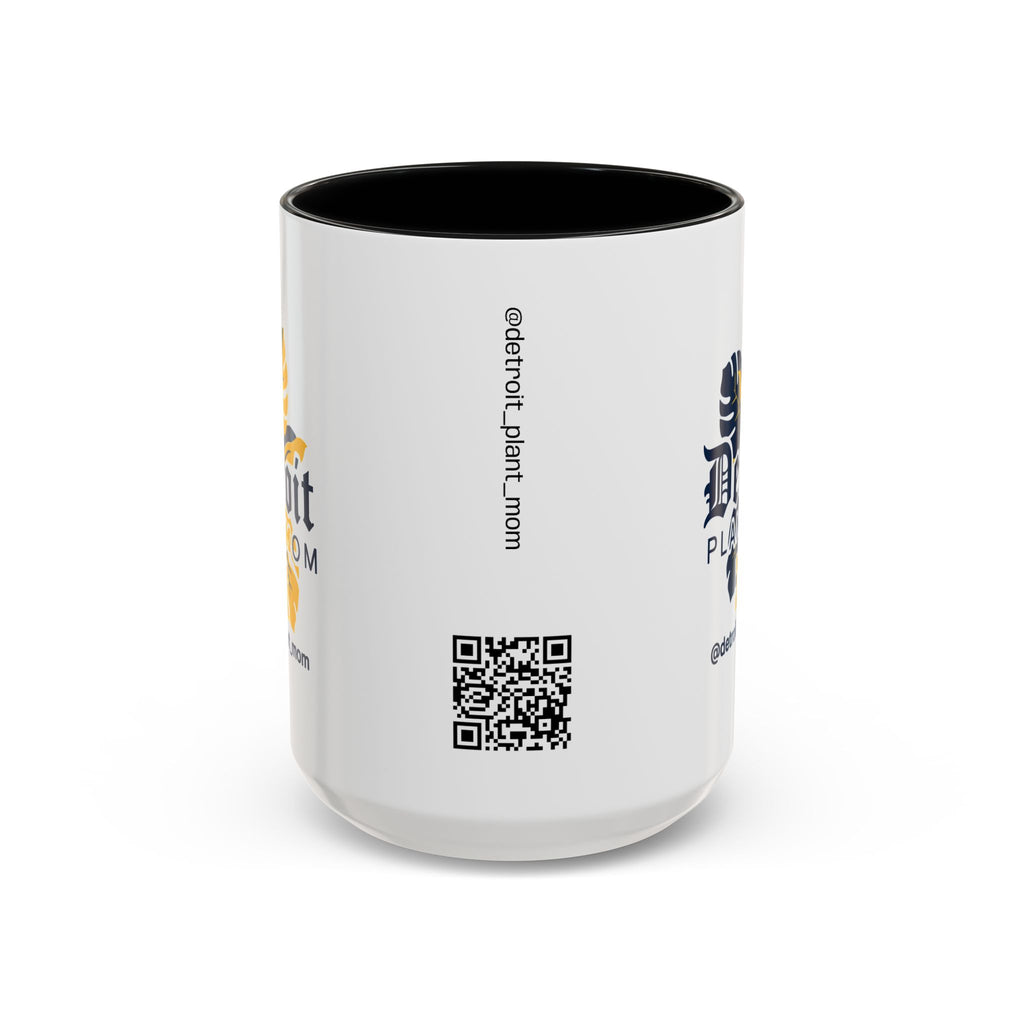 DPM: Accent Coffee Mug – 15oz Ceramic Plant Lover Gift