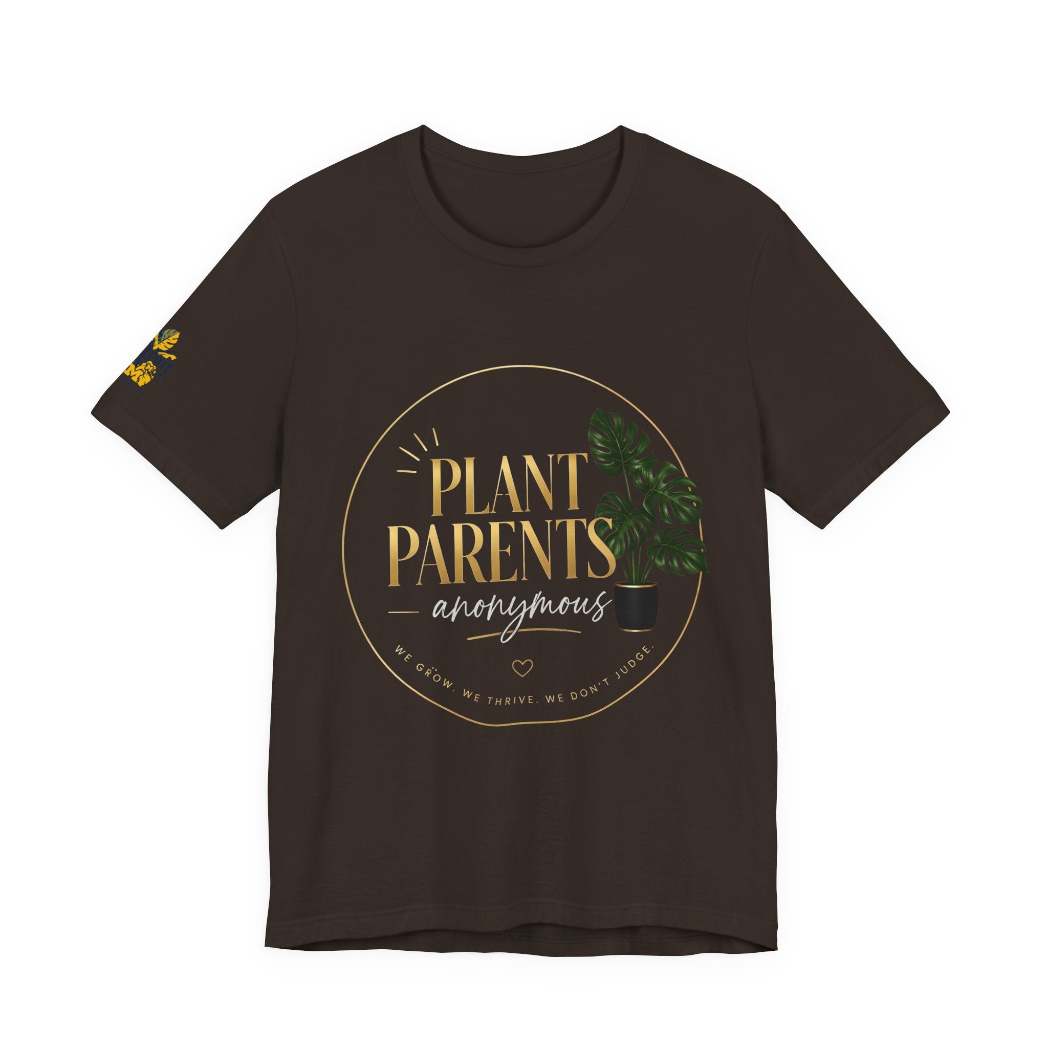 Plant Parent Anonymous T-Shirt - Cute Plant Lover Graphic Tee plant lover graphic tee by Detroit Plant Mom
