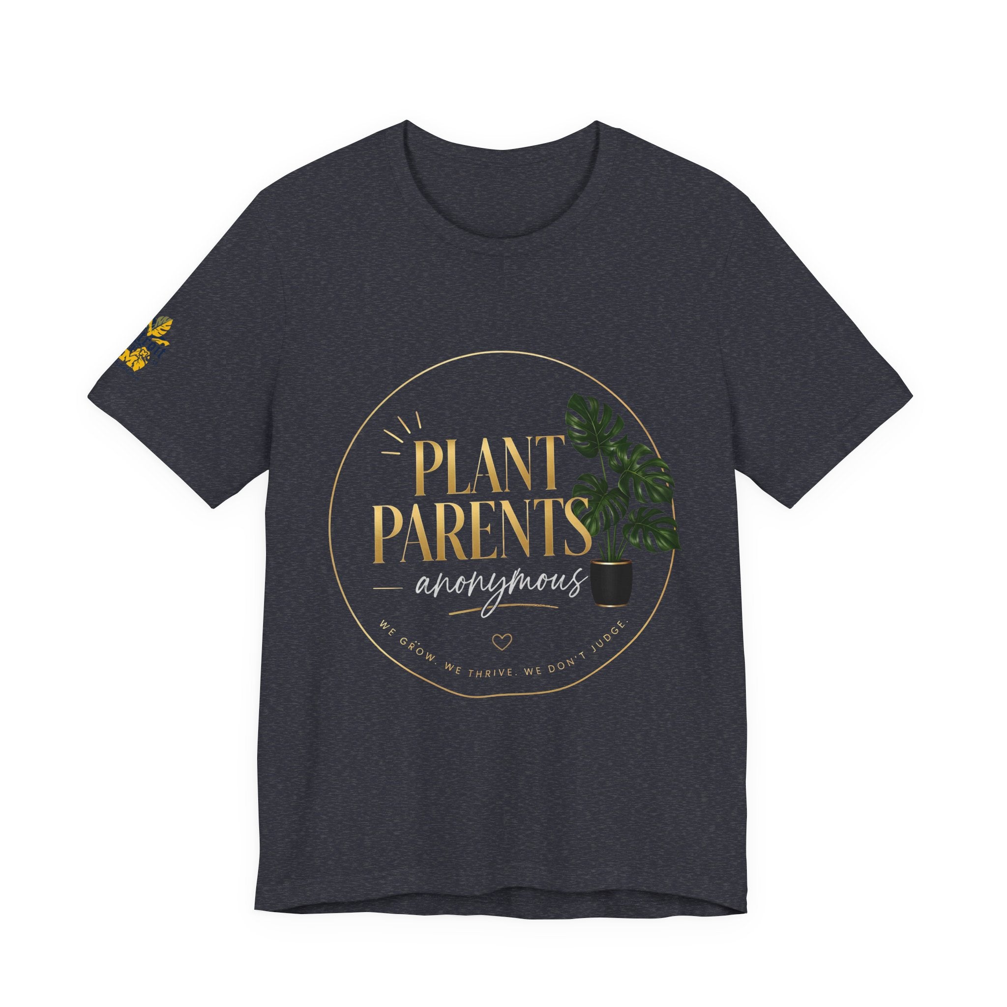 Plant Parent Anonymous T-Shirt - Cute Plant Lover Graphic Tee plant lover graphic tee by Detroit Plant Mom