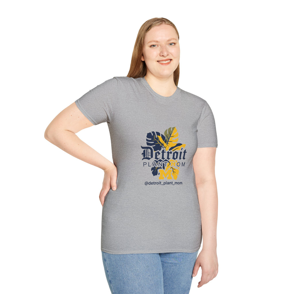 Detroit Plant Mom T-Shirt - Botanical City Pride Tee plant lover graphic tee by Detroit Plant Mom - product view 27