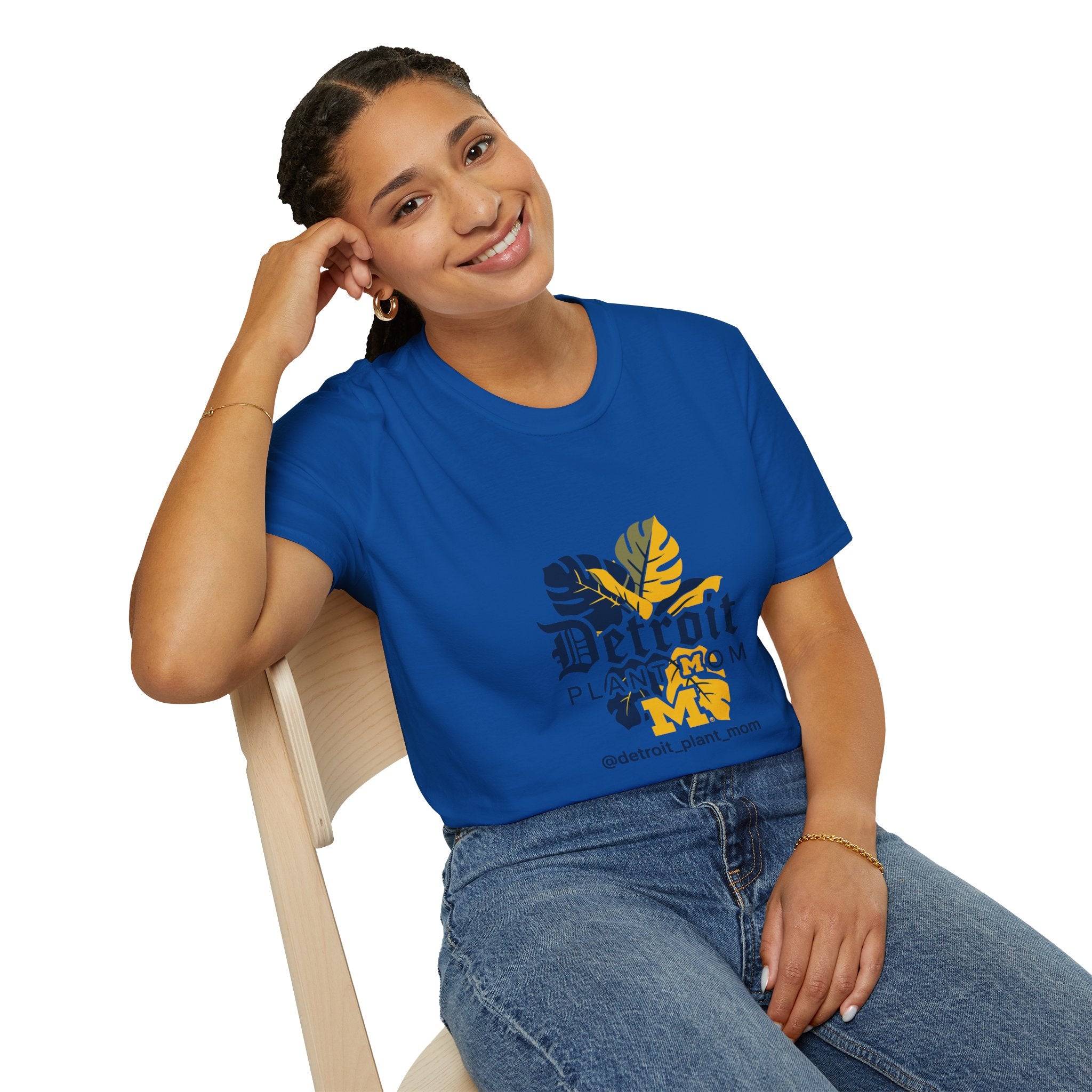 Detroit Plant Mom T-Shirt - Botanical City Pride Tee plant lover graphic tee by Detroit Plant Mom - product view 39