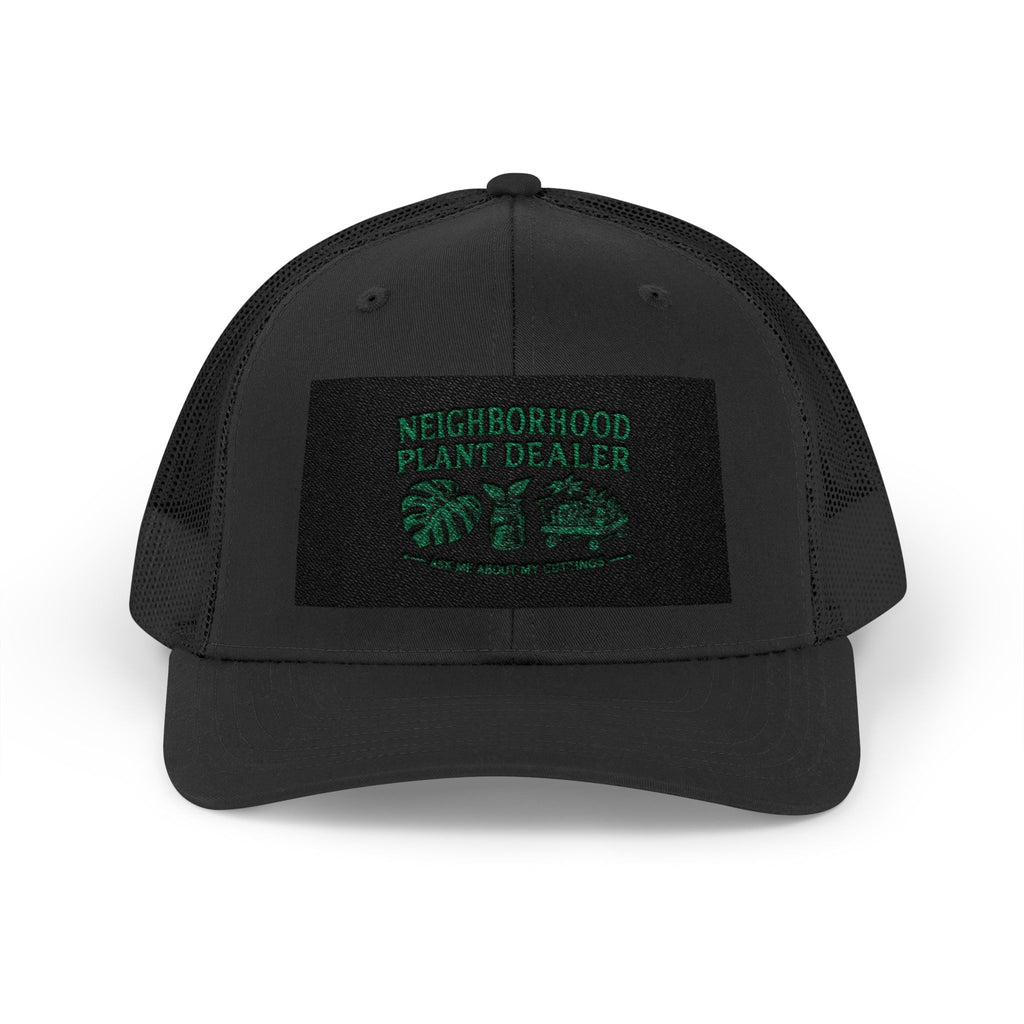 Neighborhood Plant Dealer Minimalistic Embroidered Snapback Hat plant lover hat by Detroit Plant Mom