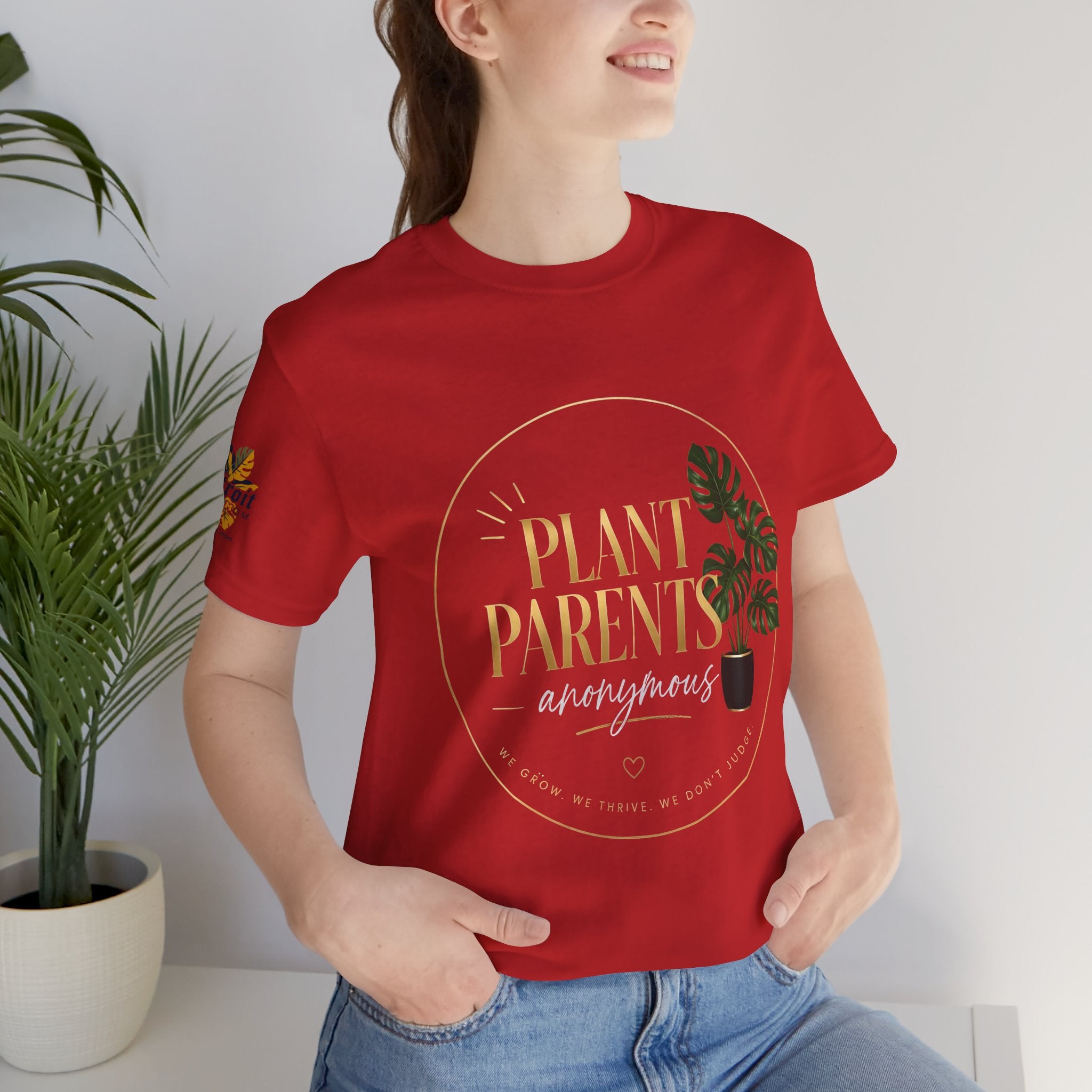 DPM: Plant Parent Anonymous T-Shirt — Cute Plant Lover Graphic Tee