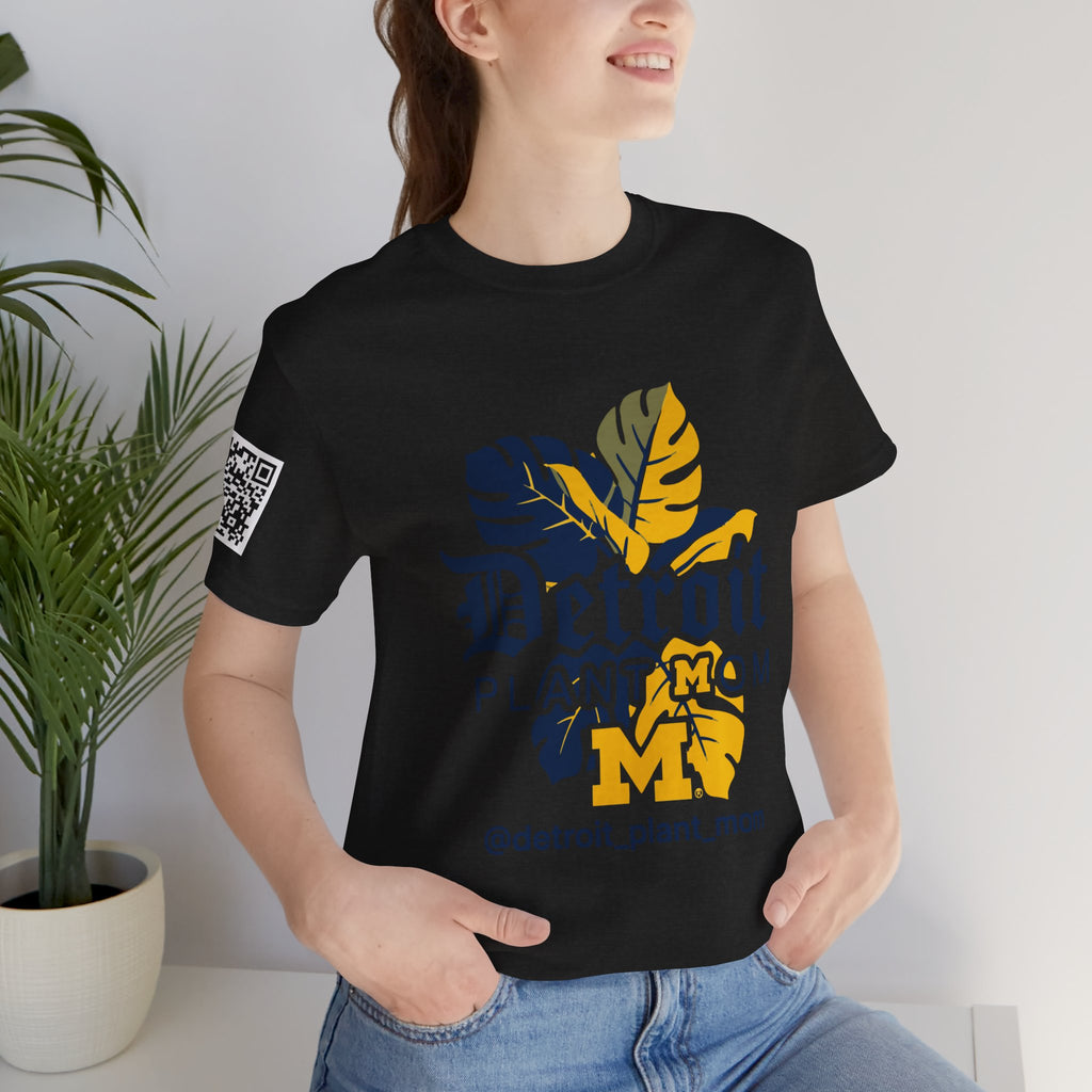 Detroit Plant Mom Premium Tee - Monstera Plant Mom Tee plant lover graphic tee by Detroit Plant Mom - product view 77