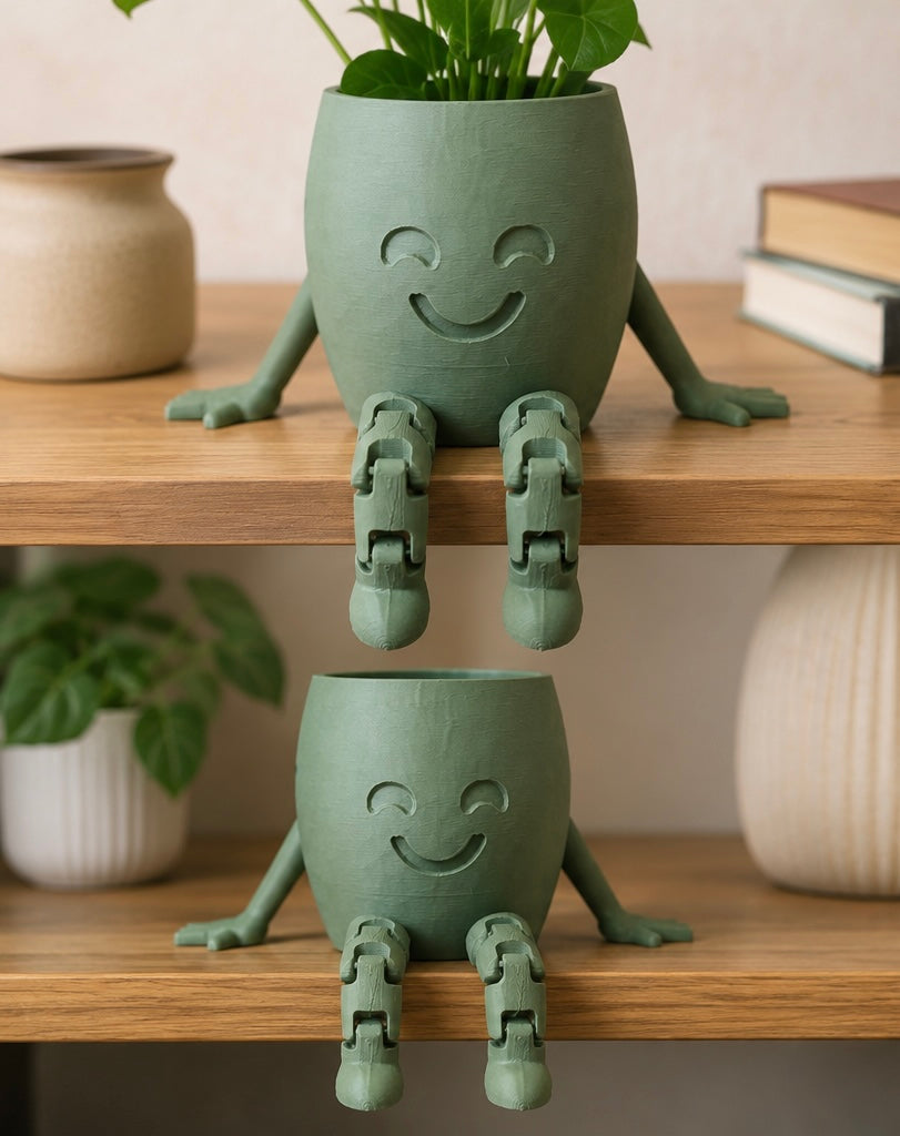 3D Printed Hanging Buddy Planter