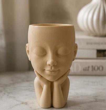 3D Printed “Unbothered” Decorative 5” Planter