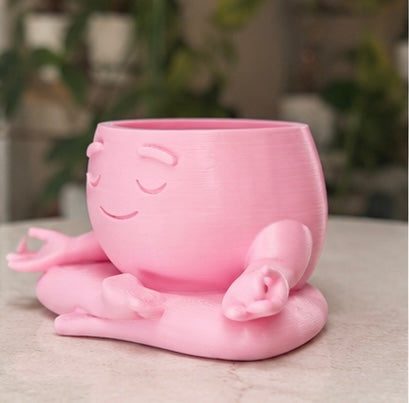 3D Printed 3-inch Zen Meditation Decorative Planter