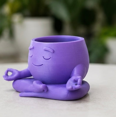 3D Printed 3-inch Zen Meditation Decorative Planter